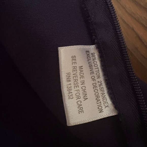 ModCloth Navy Buttoned Skirt - Picture 5 of 5